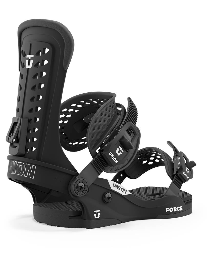 Force Classic Snowboard Bindings - Black 2026