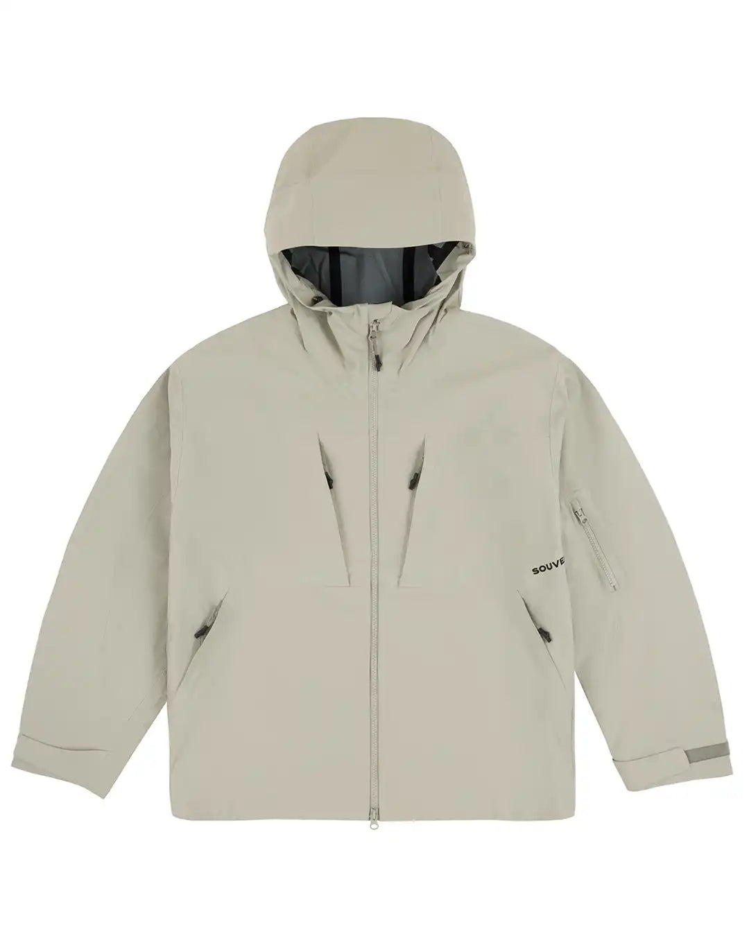 3 Ply Shell Winter Jacket - Putty