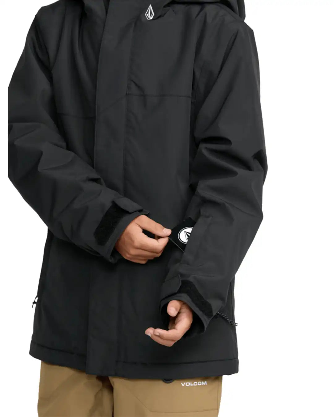 Stone 91 Insulated Kid's Winter Jacket - Black