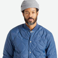 Heist Beanie Beanie - Light Heather Grey/Pine Needle
