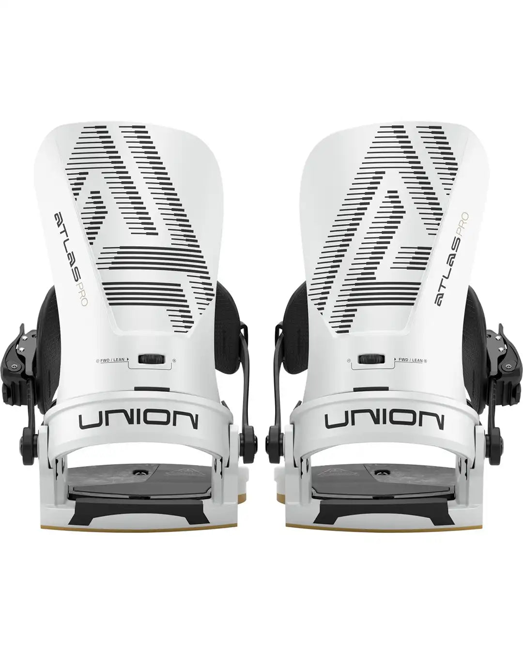 Atlas Pro Snowboard Bindings - White 2026