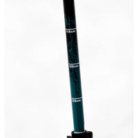 Paint Brush Ski Poles - Black/Green