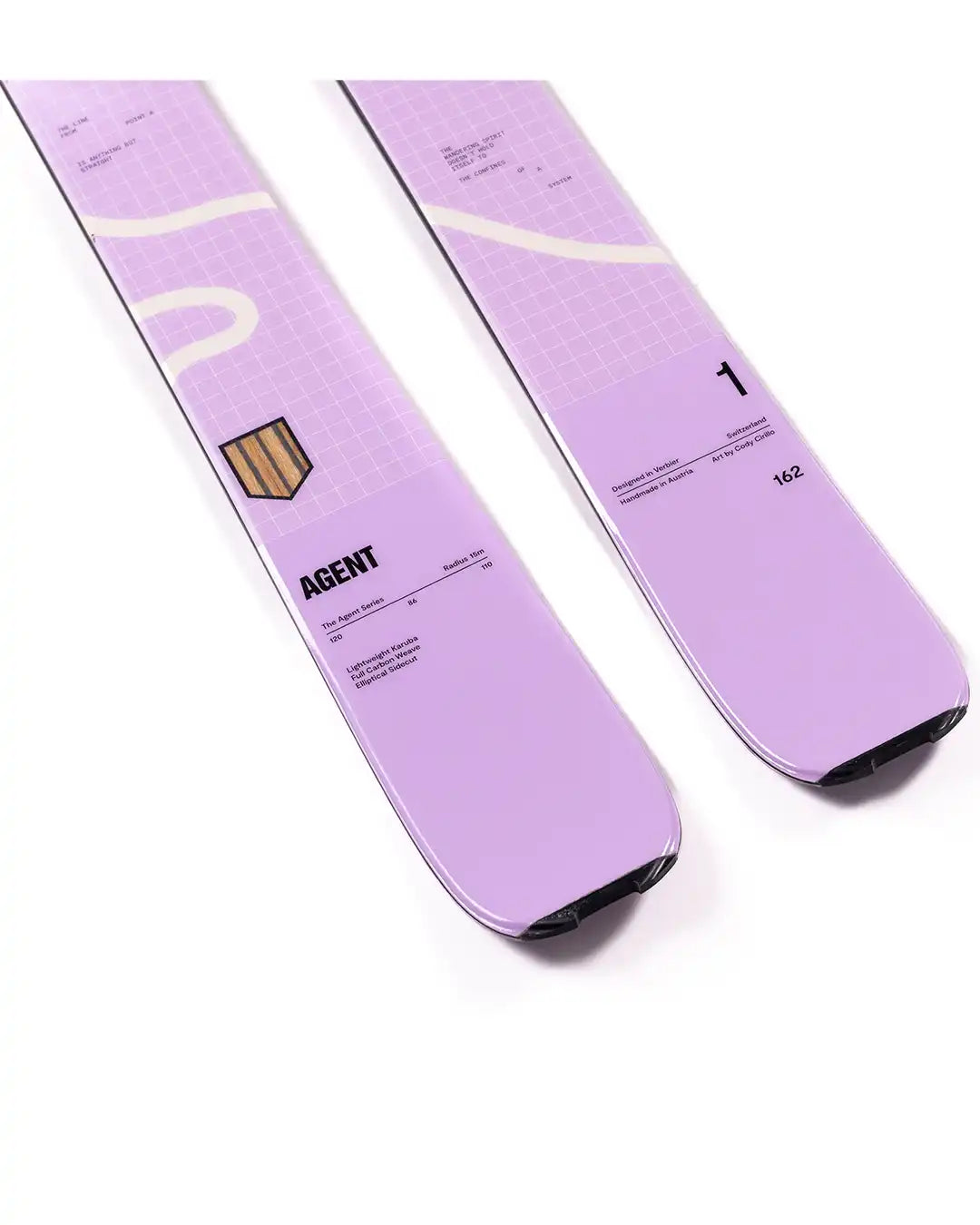 Agent 1 Skis - Purple 2026