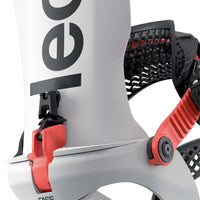 Fixation De Snowboard Blaster Fase Asymwrap - White 2026