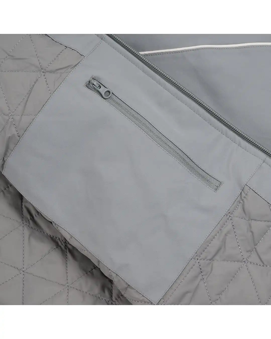 Insulated Track Winter Jacket - Cool Grey