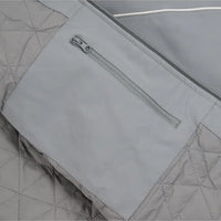 Insulated Track Winter Jacket - Cool Grey