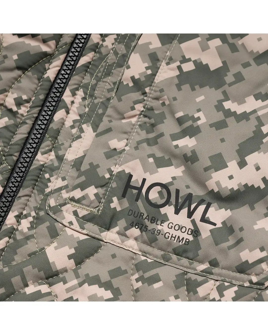 Reversible Coaches Winter Jacket - Black/Camo