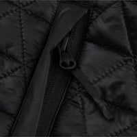 Convertible Micro Puffer Winter Jacket - Black