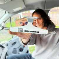 Stage11 Pro Evan Smith Skateboard Trucks - White/Silver