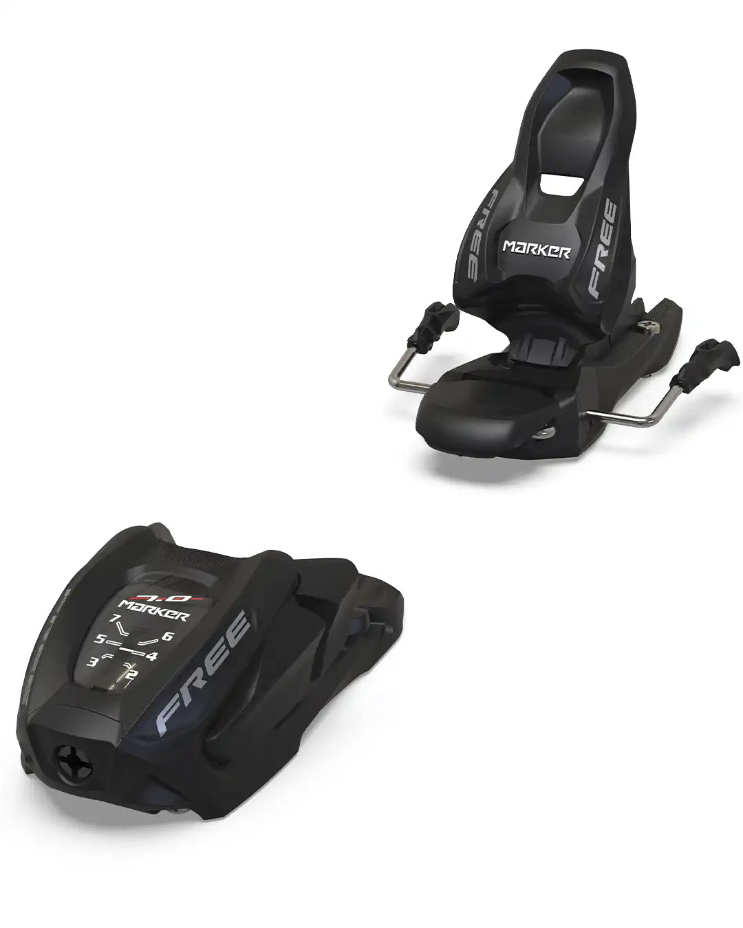 Free 7 Ski Bindings - Youth Black 2026