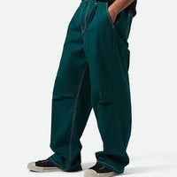 Baggy Skate Pants - Deep Emerald
