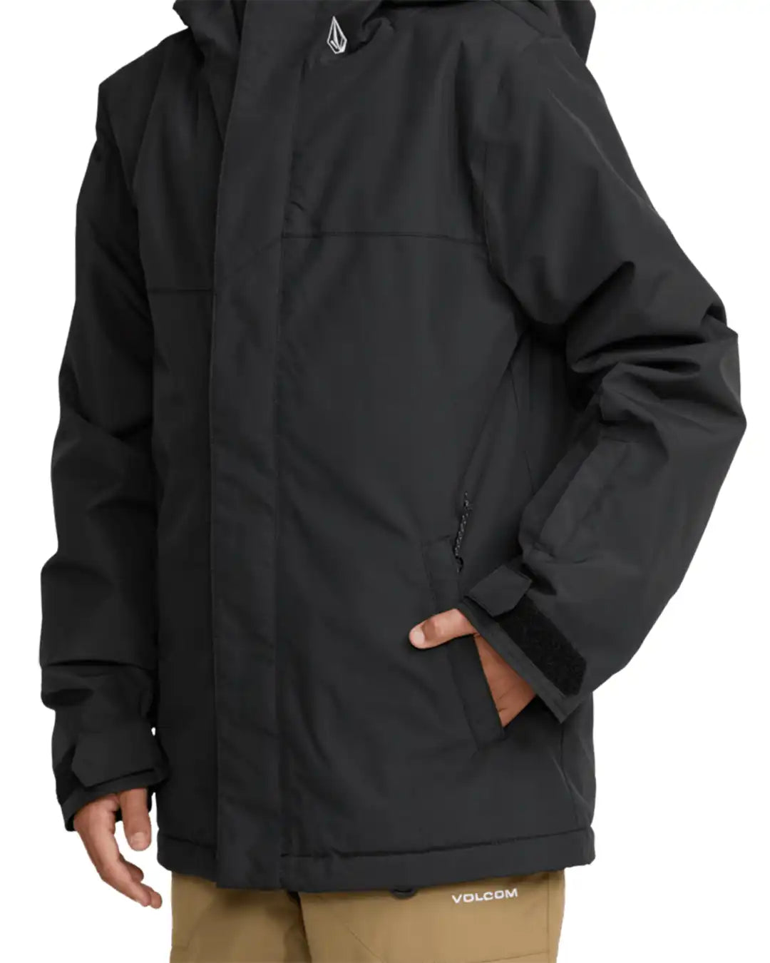 Stone 91 Insulated Kid's Winter Jacket - Black