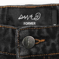 Reynolds Denim Jeans - Washed Black
