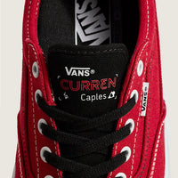 Souliers Skate Curren Caples - Red/White