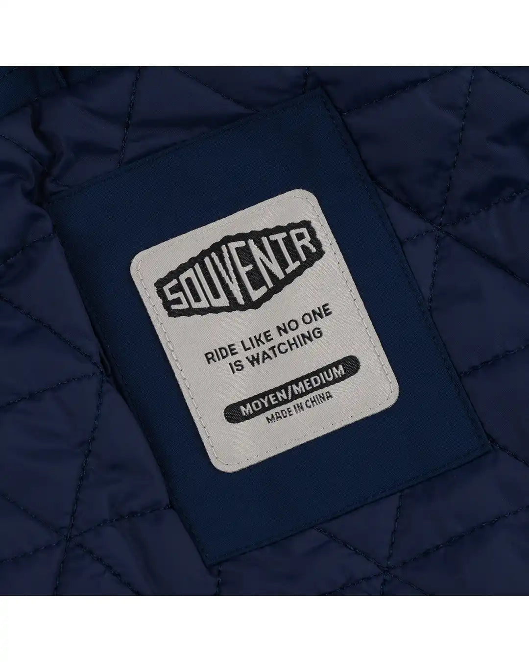 Insulated Track Winter Jacket - Navy