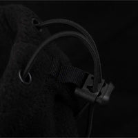 Cotton Ouaté Tech Fleece Zip Up - Black