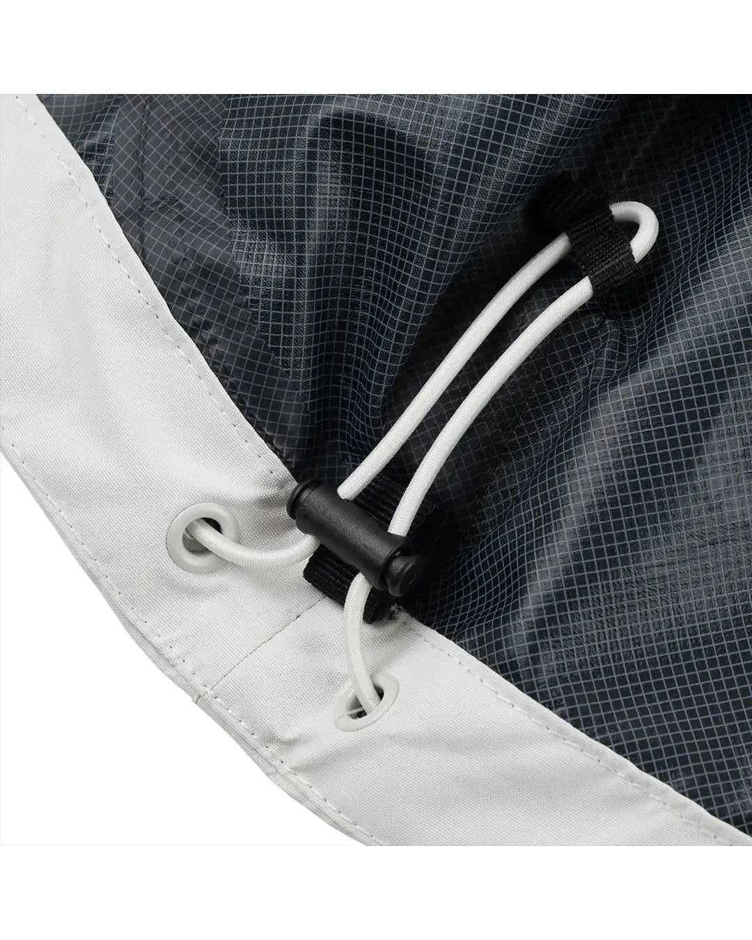 2.5 Ply Recession Winter Jacket - Marshmallow/Black