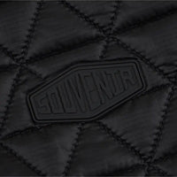 Convertible Micro Puffer Winter Jacket - Black