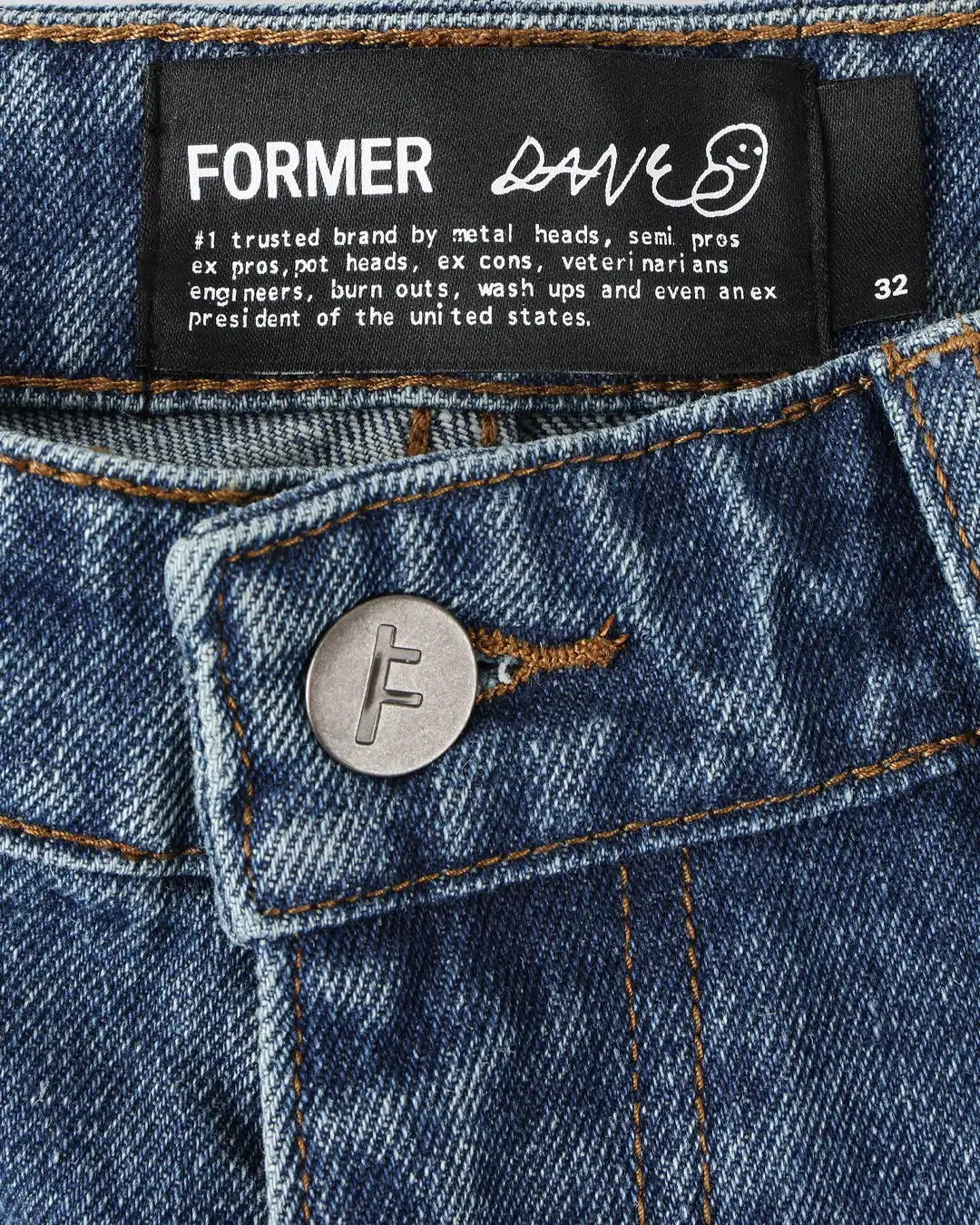 Reynolds Flatline Jeans - Dark Blue