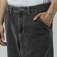 Reynolds Flatline Jeans - Washed Black