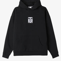 Icon Extra Heavy Hoodie - Black