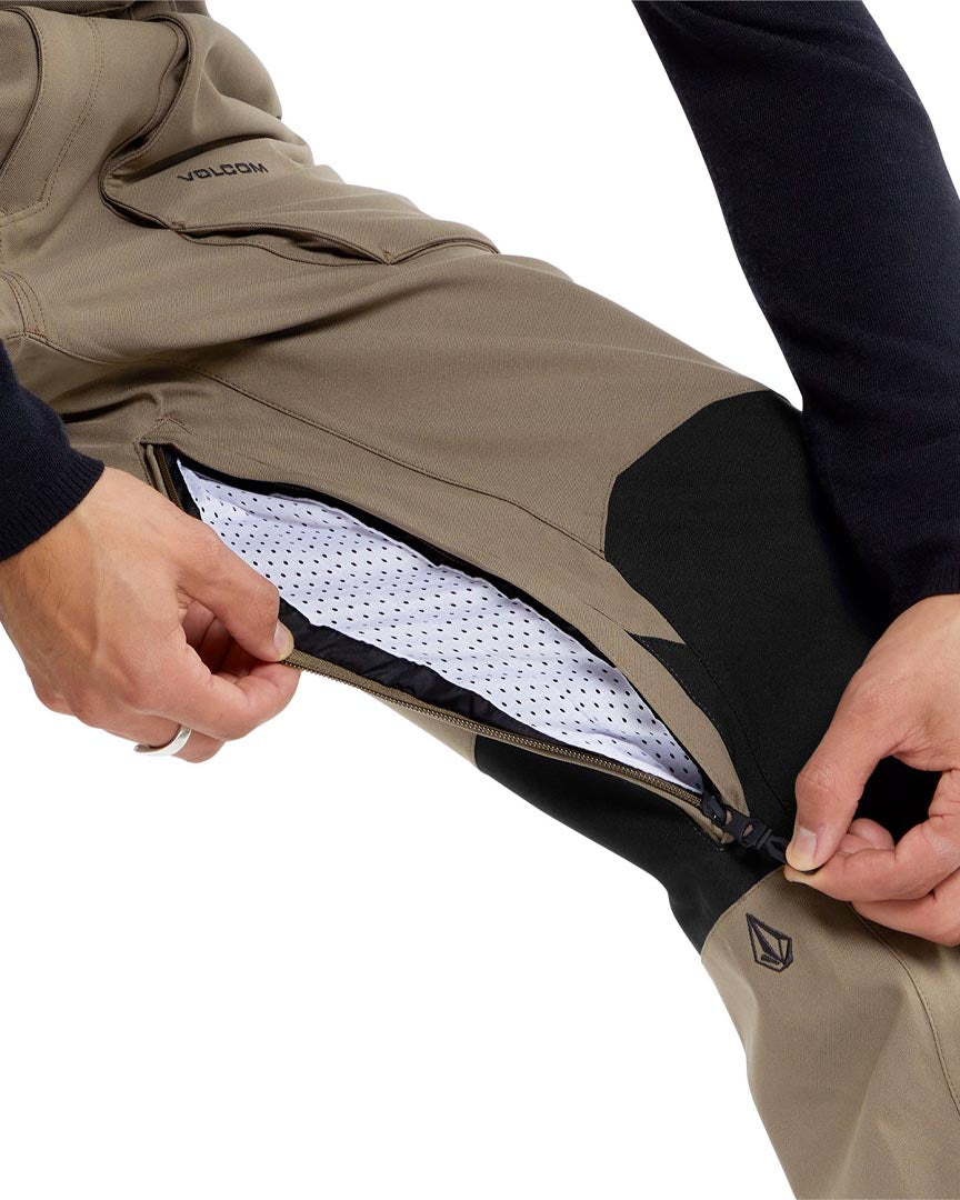 Salopettes neige Roan Bib Overall - Teak