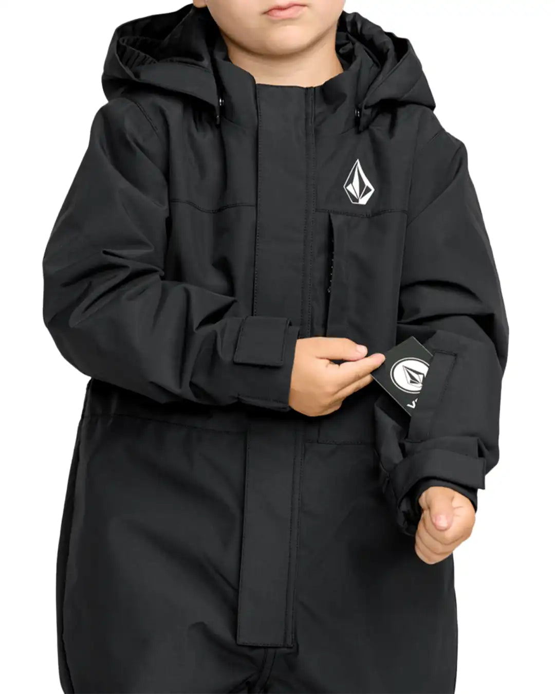 Little Flurry One Piece Kid's Winter Suit - Black