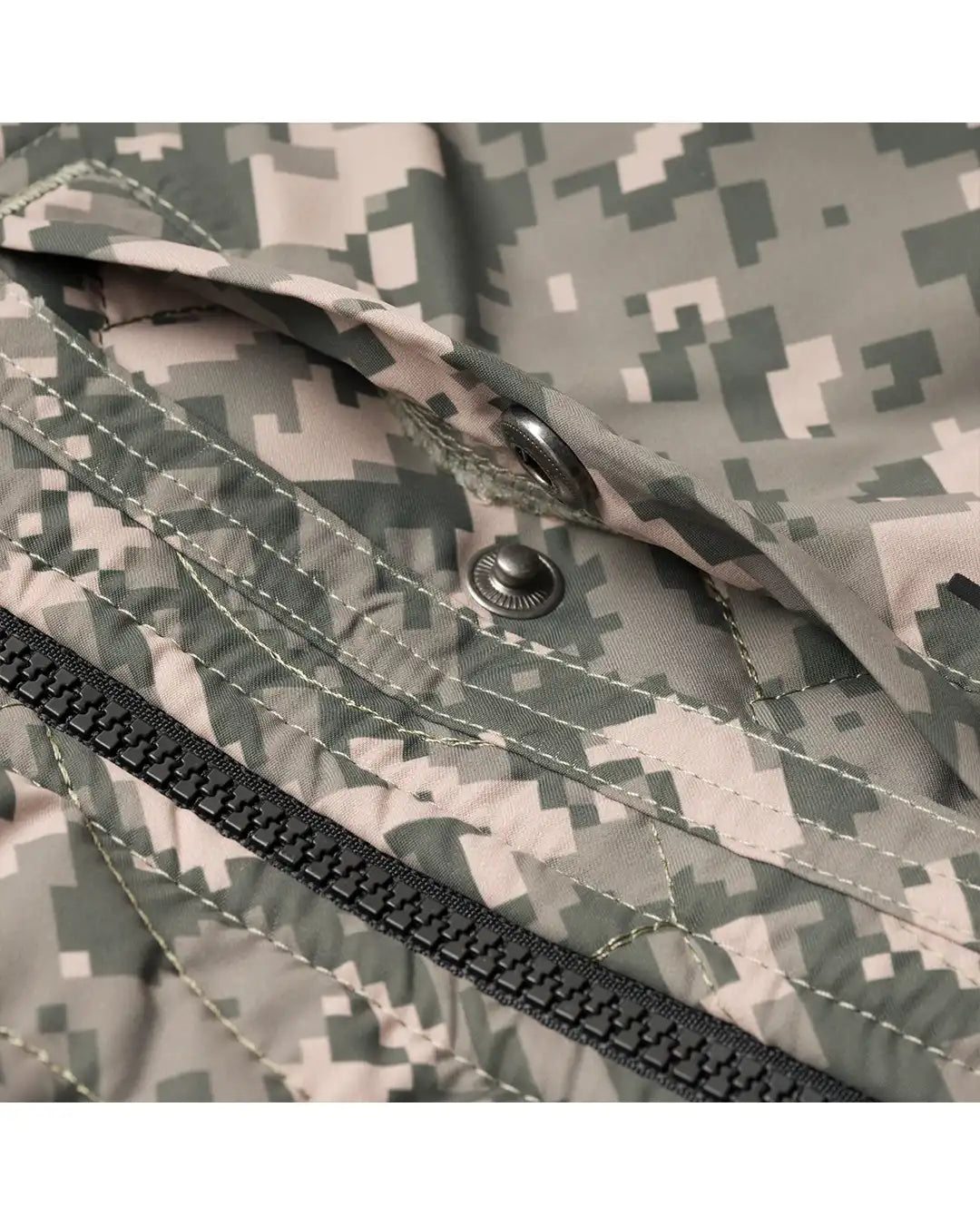 Reversible Coaches Winter Jacket - Black/Camo