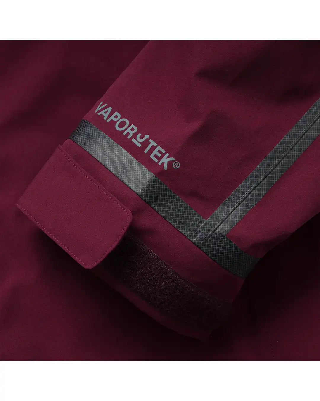 Taped Winter Jacket - Burgandy