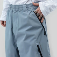 Park Zip Snow Pants - Pale Blue
