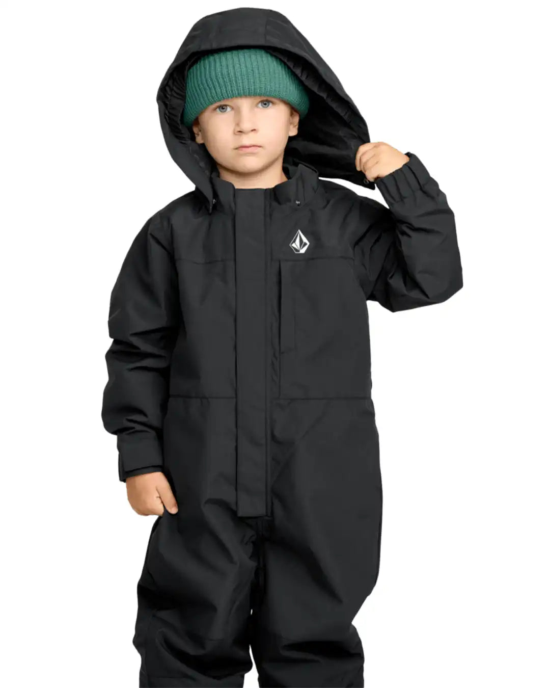 Little Flurry One Piece Kid's Winter Suit - Atlantic Deep