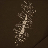 X Balti Skull Jacquard Sweatshirt - Brown