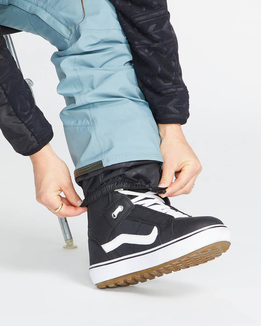 Elm Stretch Gore Bib Overall - Black