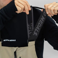 Tech 3L Snow Bib - Beige