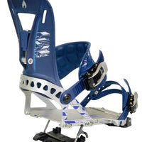 Surge St Splitboard Bindings - Metal/Blue 2024