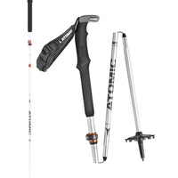 Bct Mountaineering SQS Foldable Ski Touring Poles - Silver