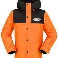 Kids Stone 91 Insulated Winter Jacket - Orange Shock