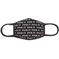 Fuck It Face Mask - Black