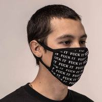 Fuck It Face Mask - Black