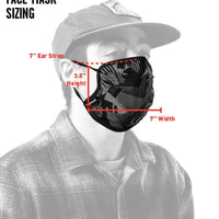 Volcom Facemask - White Black