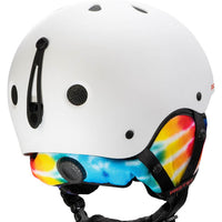 Jr. Classic Certified Snow Helmet- White Tie Dye