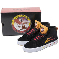 Newport Hi Black Sabbath Shoes - Black