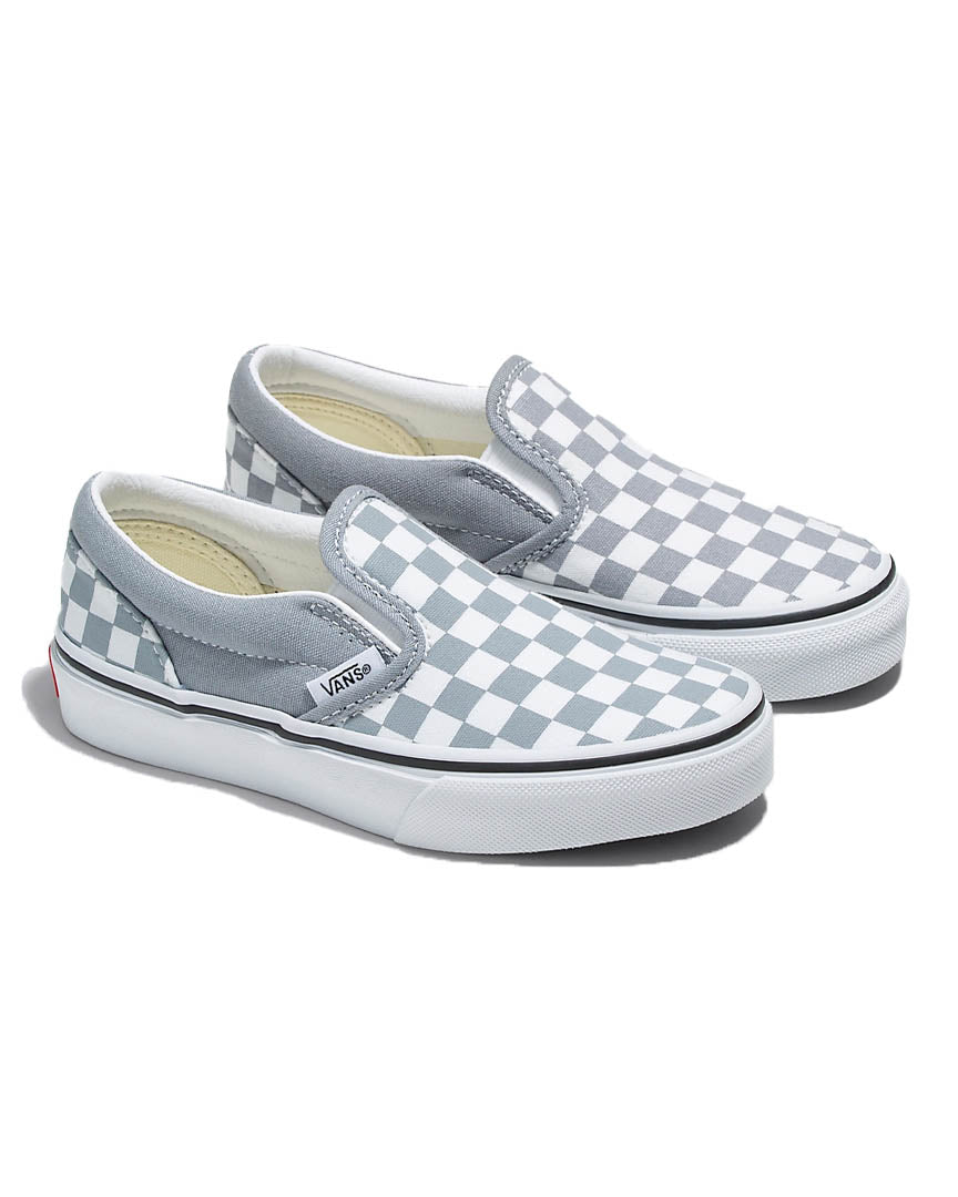 Souliers Kids Classic Checkerboard Slip-On Shoes - Theory Tradewinds