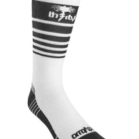 Spring Break Sock Thermal Socks - Black/White