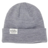 Uniform Low Recycled Knit Cuff Beanie - Heather Grey