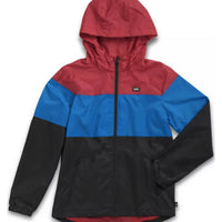 By Barred Windbreaker Light Jacket - Black/Nautical