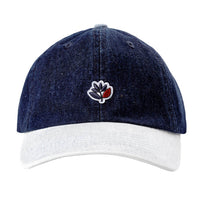 2 Tone Denim Hat - Blue