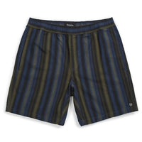 Steady Elastic Shorts - Navy/Green