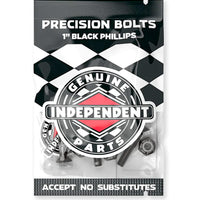 1' Phillips Hardware - Black