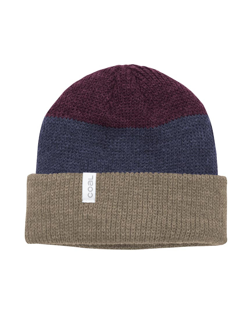 Tuque Frena Thick Knit Cuff - Dirt Brown Stripe